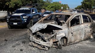 Un atentado en Culiacán que dejó un escenario tenebroso.