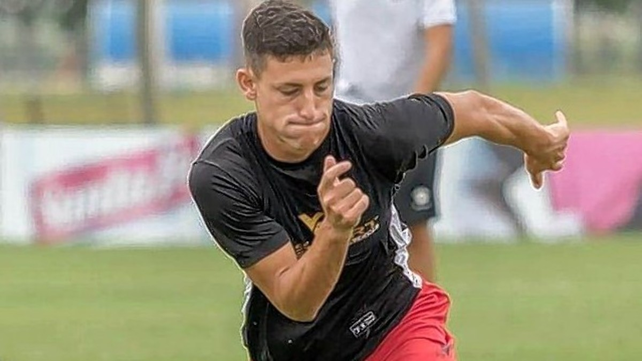 Tomás Chancalay no entrenó y será hisopado por precaución.