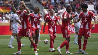 El Bayern Múnich aplastó al Auckland City y hubo festejo alemán. Es un futuro rival de Di María.