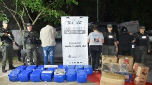 Secuestro de marihuana en la Au Santa Fe-Rosario a la altura de Sauce Viejo