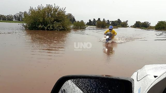 Ya son 168 los evacuados por el temporal en la provincia y hay alertas por más lluvias