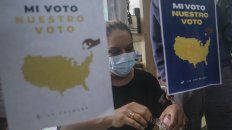Campaña para impulsar el voto latino en La Colmena, una comunidad de inmigrantes latinos en Staten Island, estado de Nueva York. Campaña para impulsar el voto latino en La Colmena, una comunidad de inmigrantes latinos en Staten Island, estado de Nueva York.