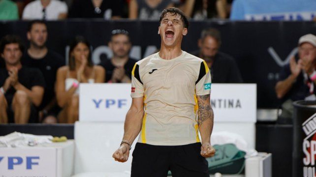 Tremendo desahogo de Camilo Ugo Carabelli