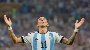 Campeón del mundo. Angelito tuvo su último paso por Benfica de Portugal y jugará la próxima Copa América con la selección argentina.&nbsp;