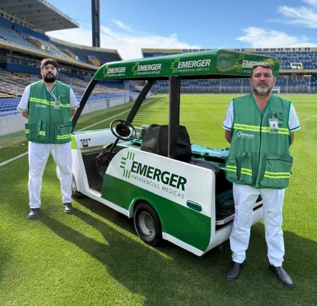 Emerger: nuevo carrito de traslado optimiza la atención en canchas de fútbol