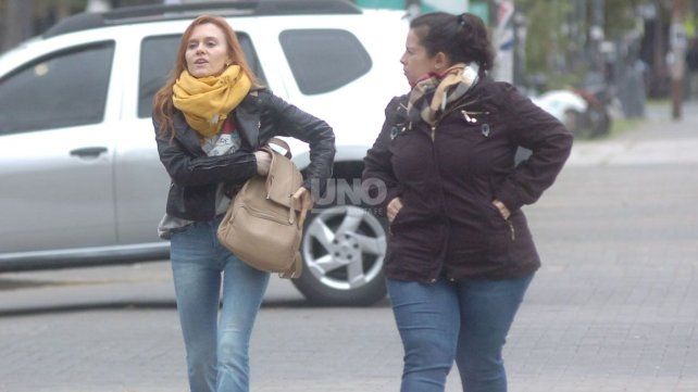EL invierno se siente en la ciudad de Santa Fe