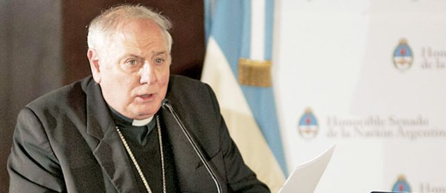 Crítico. El arzobispo José María Arancedo cuestionó los enfrentamientos.