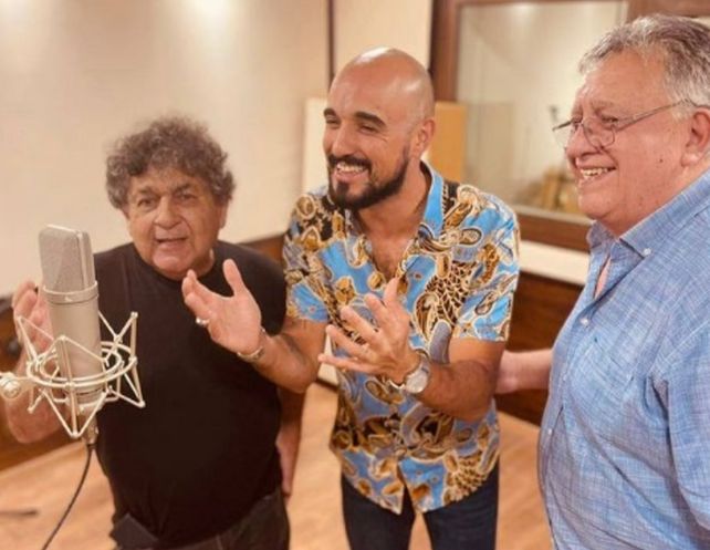 Abel Pintos publicó una foto con Cacho Deicas y Marcos Camino