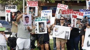 Familiares y amigos reclamaron Justicia por Gian.