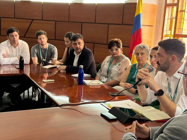 El ministro de Ambiente de Santa Fe, Enrique Estévez, encabezó la delegación santafesina que estuvo en la COP16, en Colombia.