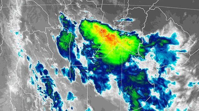El Servicio Meteorológico Nacional (SMN) renovó un alerta por tormentas extendido al sábado y el domingo