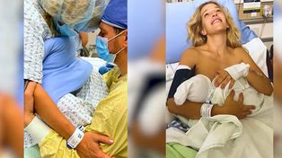 Luisana Lopilato y Michael Bublé presentan Cielo Yoli Rose