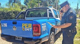 El hecho se produjo en el barrio Cabo Sendros, tras la denuncia del damnificado.