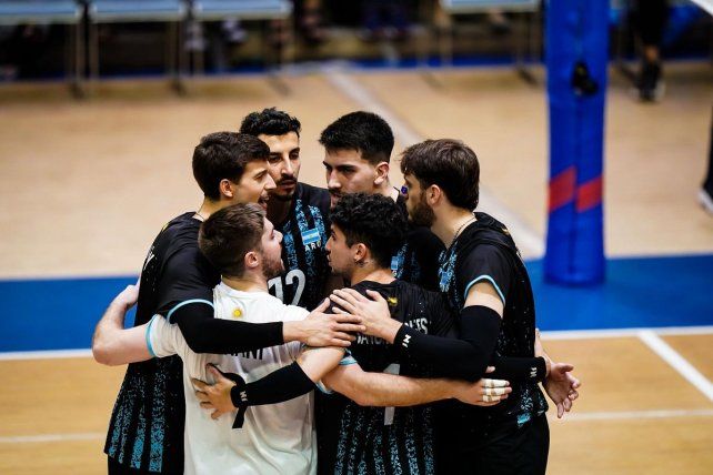 Luciano Vicentín, con la mente en el Mundial de vóley
