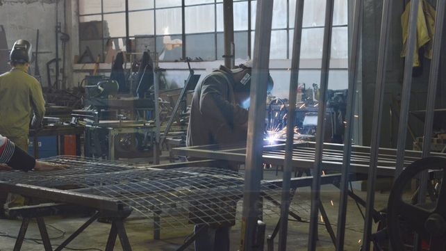 Taller de herrería.&nbsp;