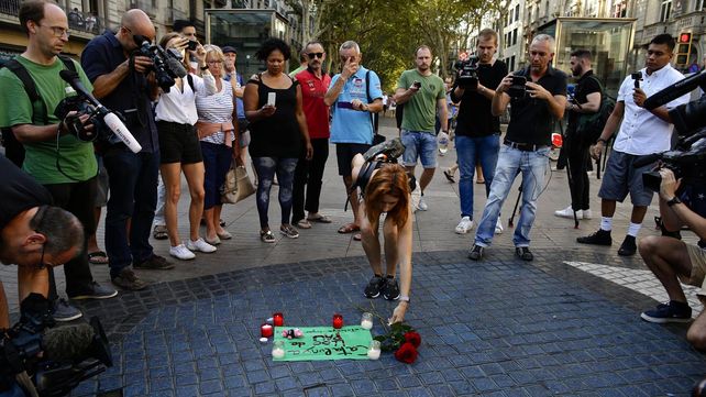 Barcelona, golpeada por el terrorismo en imágenes