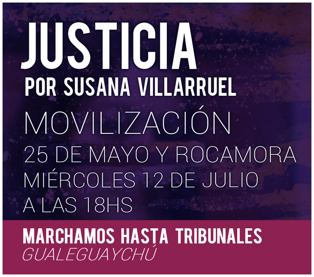 Gualeguaychú: Sorprendidos con la poca concurrencia a la marcha por Susana Villarruel