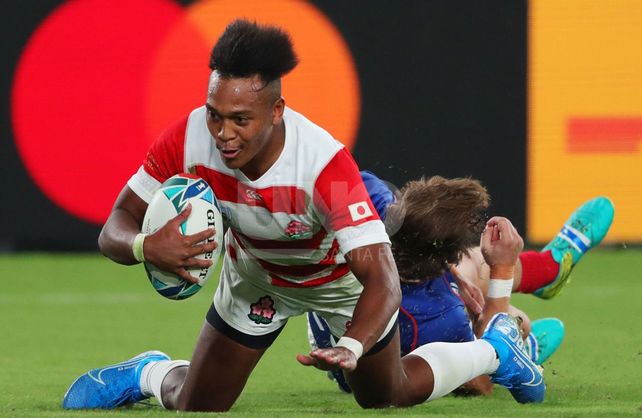 Japón festejó en el inicio de la RWC 2019