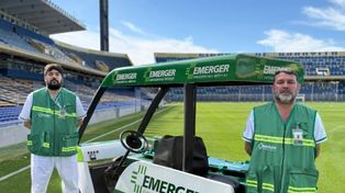 Emerger: nuevo carrito de traslado optimiza la atención en canchas de fútbol