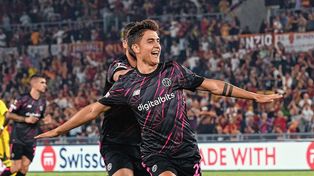 Paulo Dybala sigue on fire: golazo en el 3 a 0 de la Roma.