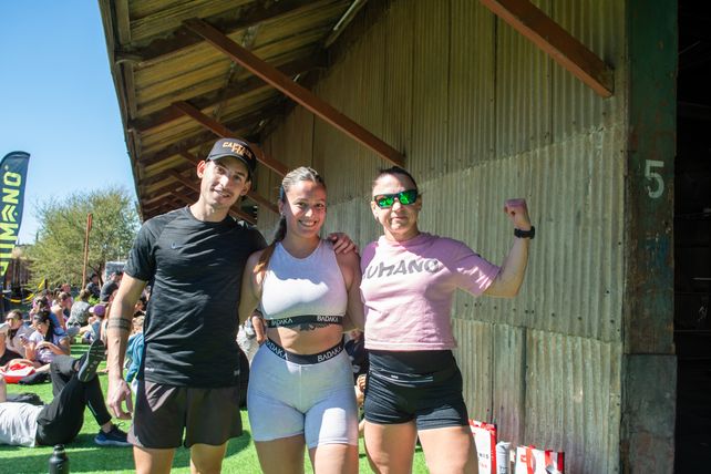 Facundo Venturutti, Agustina Bustos y Romina Mangiaterra