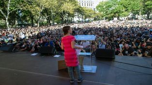 Protesta global de miles de jóvenes contra el cambio climático