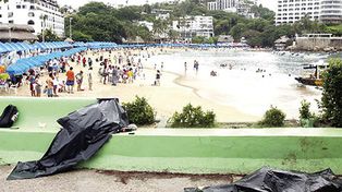 Acapulco sufrió 38 crímenes durante la Semana Santa