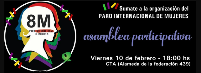 Las mujeres de Paraná se organizan de cara al paro del 8 de marzo
