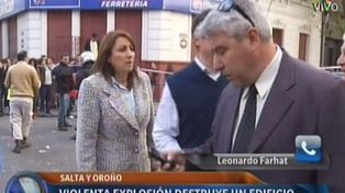 Fein dijo que Nación se puso a disposición del gobierno municipal