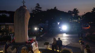 El Papa grabó un mensaje de audio para agradecer las muestras de afecto