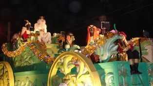 Un rey mago cordobés le pegó a un chico de 12 años en un desfile en La Falda
