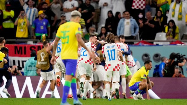 Afuera. Brasil sufre la dura eliminación ante Croacia