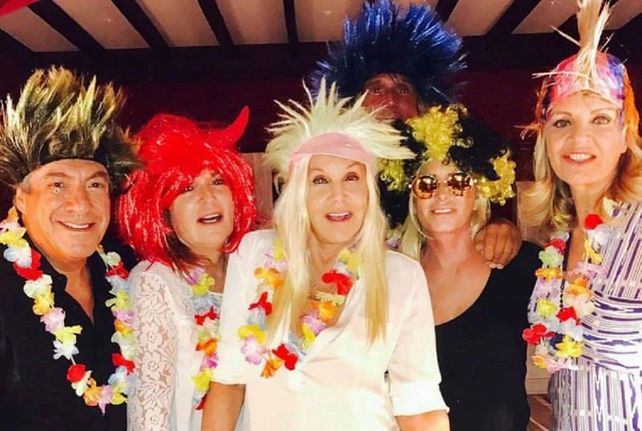 Las fotos del festejo de cumple de Susana Giménez en Punta del Este