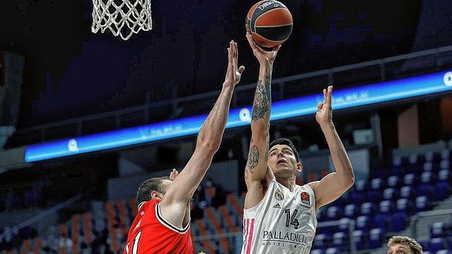 Real Madrid ganó por la Euroliga con buena tarea de Deck