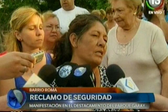 Barrio Roma: los vecinos volvieron a movilizarse por mayor seguridad