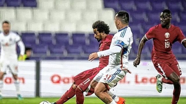 Qatar, el anfitrión del Mundial empató con Chile