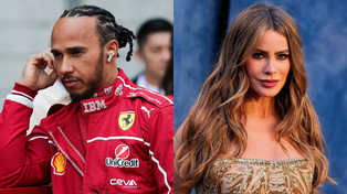 Se siente abandonada: Lewis Hamilton y Sofía Vergara habrían puesto fin a su romance