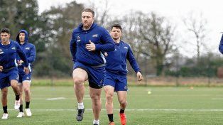 El rafaelino Mayco Vivas participó del Camp con Los Pumas en Londres.