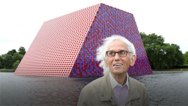 Falleció el artista Christo, famoso por sus obras efímeras