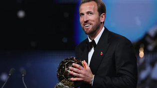 Harry Kane conquistó el Balón de Oro y dejó un mensaje para los jóvenes: Todo es posible