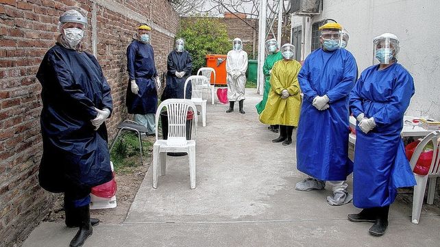 EL trabajo en el territorio santafesino por la pandemia de coronavirus