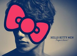 El fanatismo por Hello Kitty llegó a los hombres que tienen hasta calzoncillos con la gatita