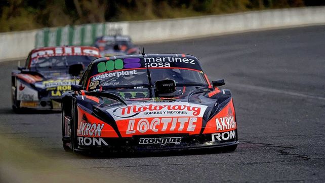 Con el Chevrolet Agustín Canapino fue el mejor clasificado en el veloz trazado santafesino.