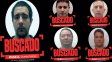 Los cinco delincuentes a quienes se le subieron los montos de recompensa