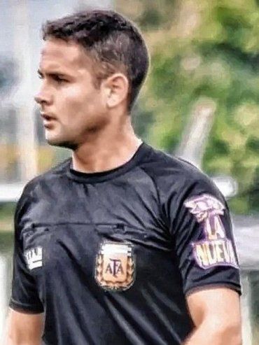 Matías Billone Carpio, el árbitro cuartetero que estará en el Grella