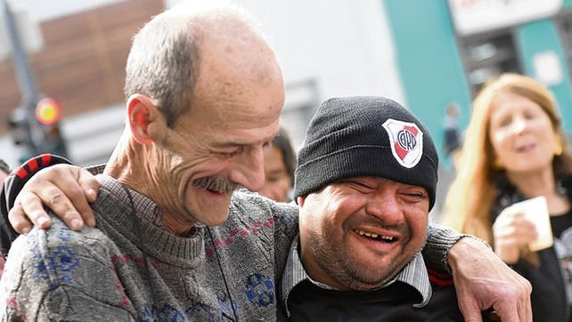 Amigos. Alejandro Novillo (izquierda)
