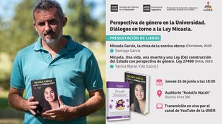 El libro será presentado en la Facultad de Ciencias de la Educación este jueves a las 18.