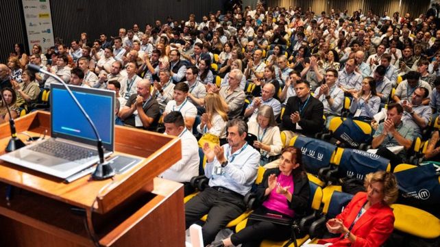 El congreso de Agroeducación se realizó en la Bolsa de Comercio de Rosario.