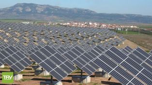 El parque solar Ullum de San Juan, provincia líder en energías renovables.