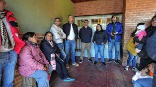 Guillermo Michel y Adán Bahl, de recorrida por la ciudad de Concordia,